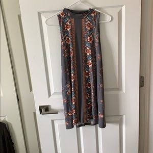 Mock Neck Living Doll Dress